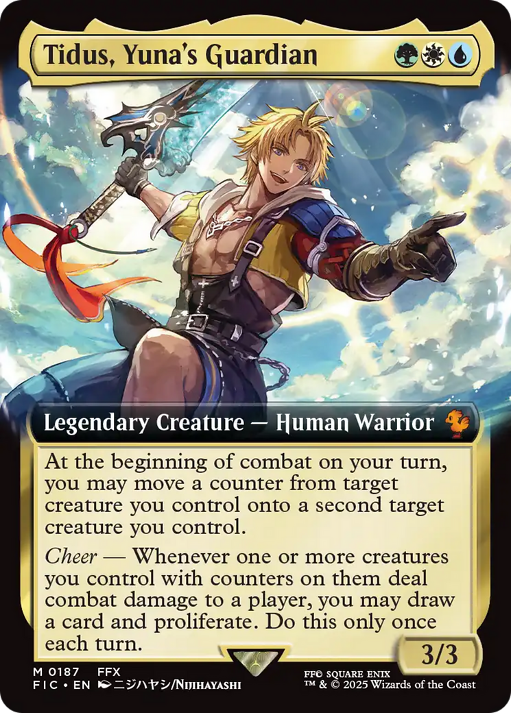 Tidus, Yuna's Guardian (Extended Art) [FINAL FANTASY Commander] | I Want That Stuff Brandon