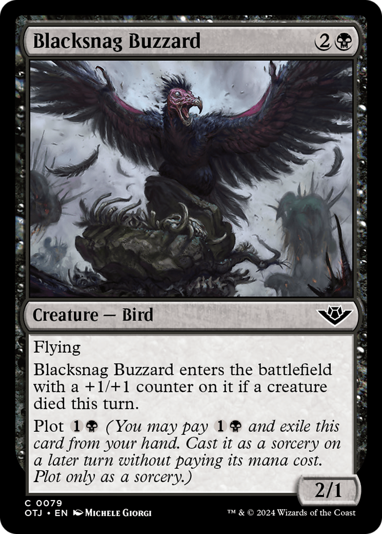 Blacksnag Buzzard [Outlaws of Thunder Junction] | I Want That Stuff Brandon