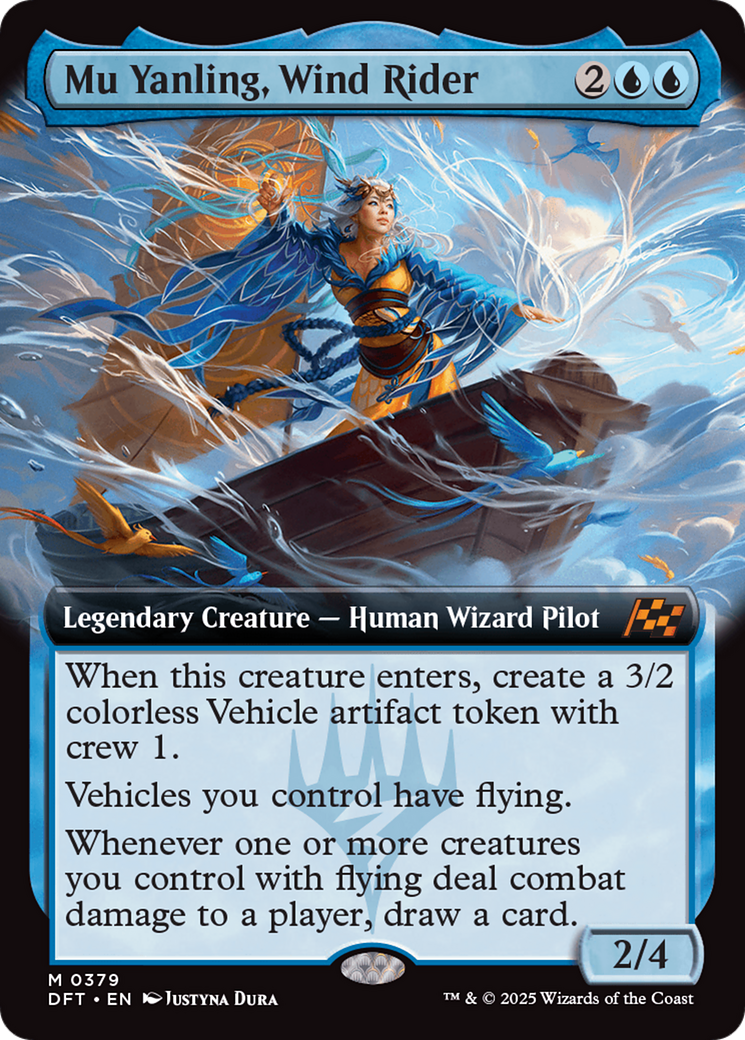 Mu Yanling, Wind Rider (Extended Art) [Aetherdrift] | I Want That Stuff Brandon