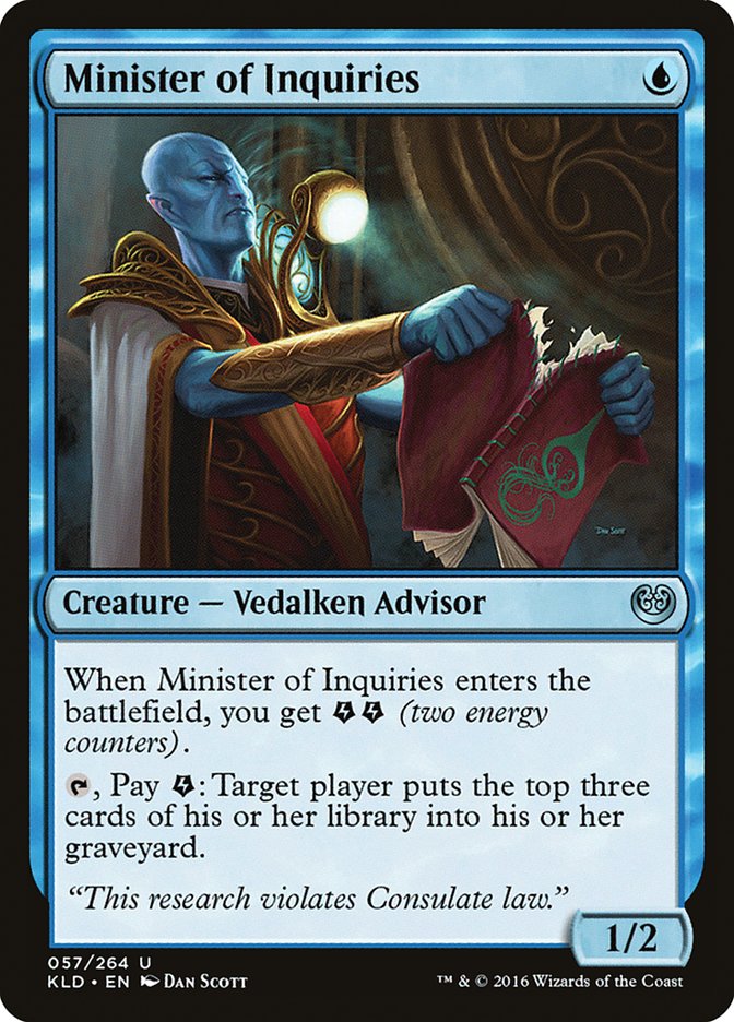 Minister of Inquiries [Kaladesh] | I Want That Stuff Brandon