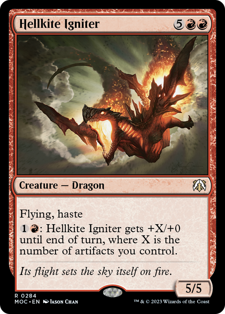 Hellkite Igniter [March of the Machine Commander] | I Want That Stuff Brandon