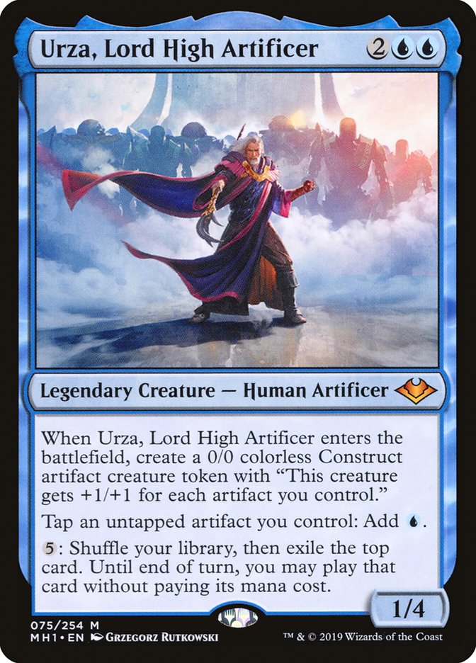 Urza, Lord High Artificer [Modern Horizons] | I Want That Stuff Brandon