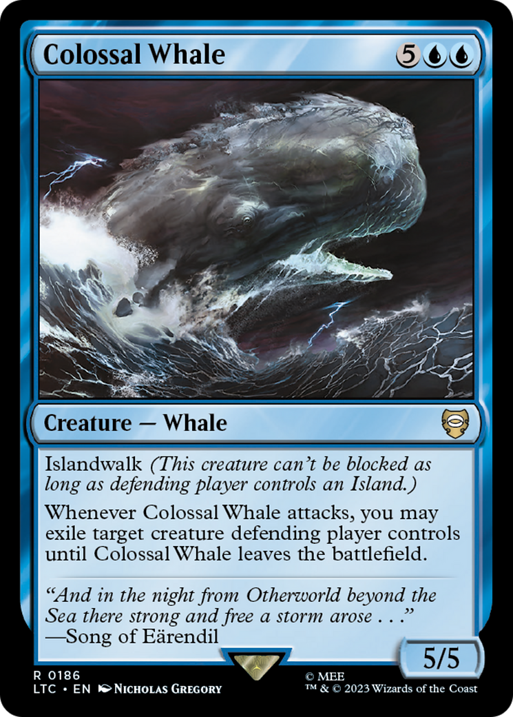 Colossal Whale [The Lord of the Rings: Tales of Middle-Earth Commander] | I Want That Stuff Brandon