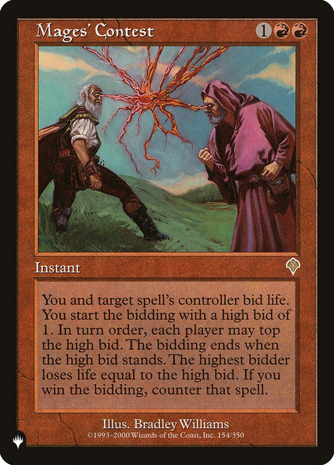 Mages' Contest [The List] | I Want That Stuff Brandon