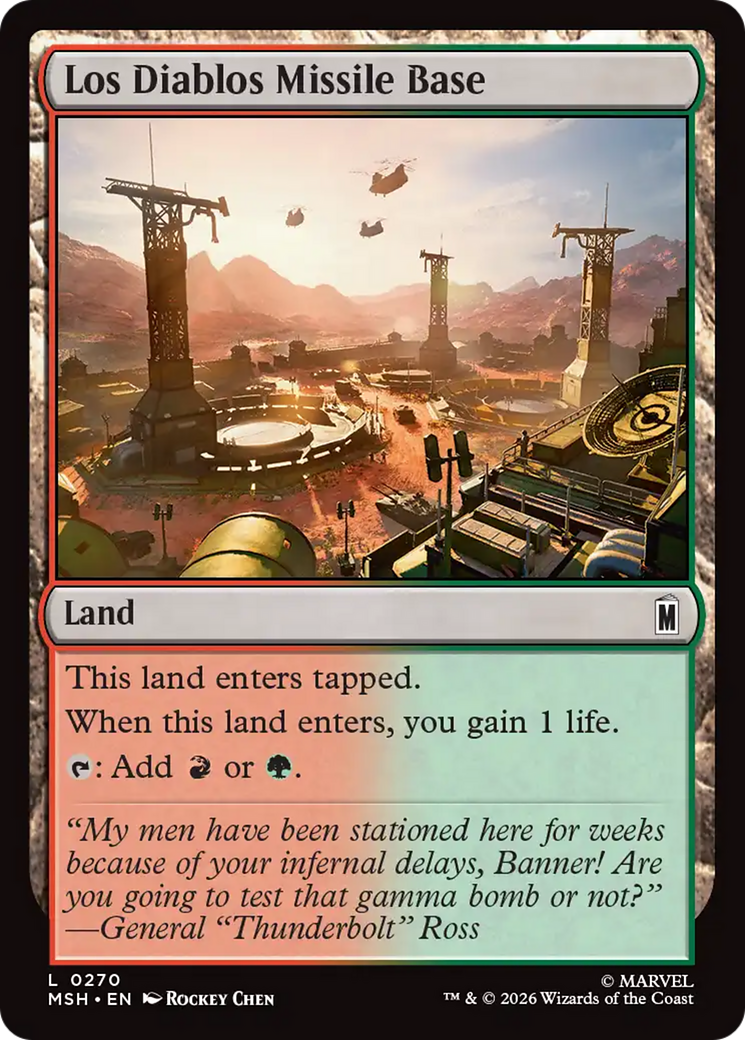 Los Diablos Missile Base [Marvel Super Heroes] | I Want That Stuff Brandon