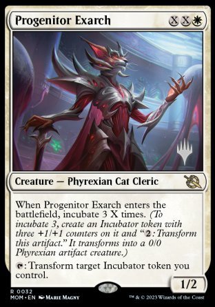 Progenitor Exarch (Promo Pack) [March of the Machine Promos] | I Want That Stuff Brandon