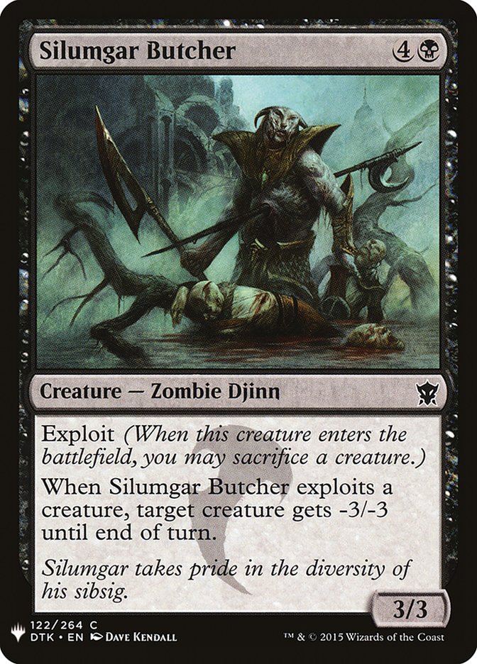 Silumgar Butcher [Mystery Booster] | I Want That Stuff Brandon