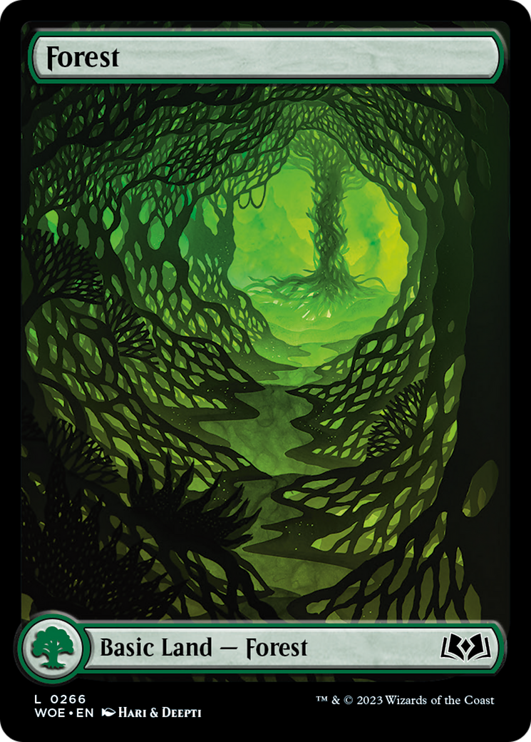 Forest (266) (Full-Art) [Wilds of Eldraine] | I Want That Stuff Brandon