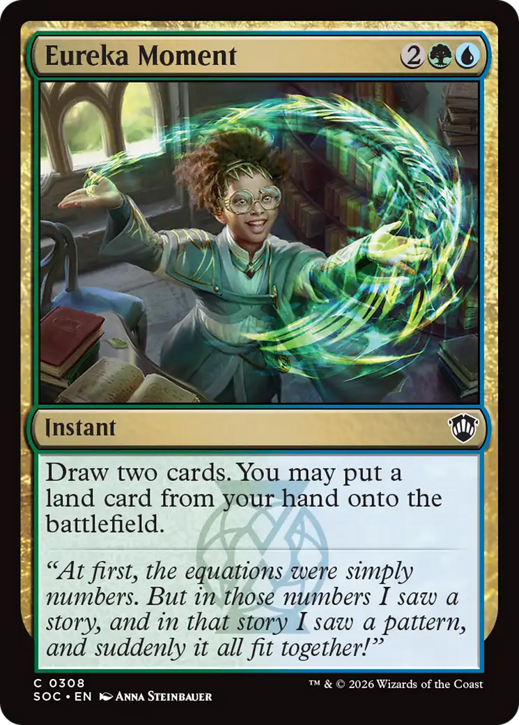 Eureka Moment [Secrets of Strixhaven Commander] | I Want That Stuff Brandon