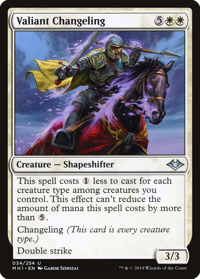 Valiant Changeling [Modern Horizons] | I Want That Stuff Brandon