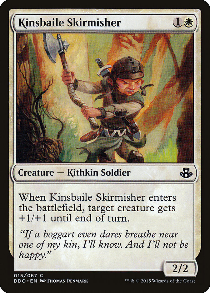 Kinsbaile Skirmisher [Duel Decks: Elspeth vs. Kiora] | I Want That Stuff Brandon