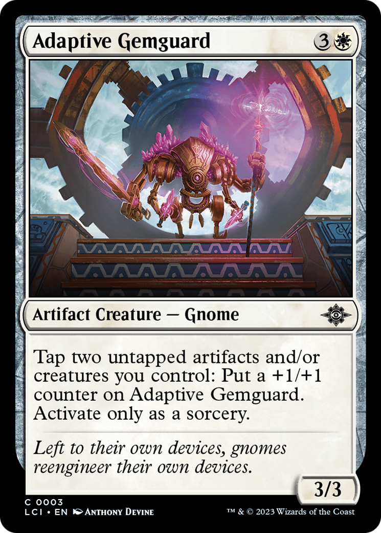 Adaptive Gemguard [The Lost Caverns of Ixalan] | I Want That Stuff Brandon