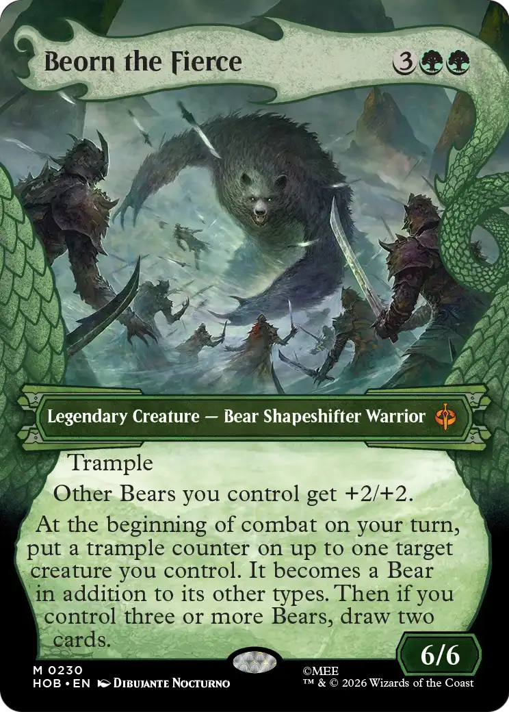 Beorn the Fierce (Showcase) [The Hobbit] | I Want That Stuff Brandon