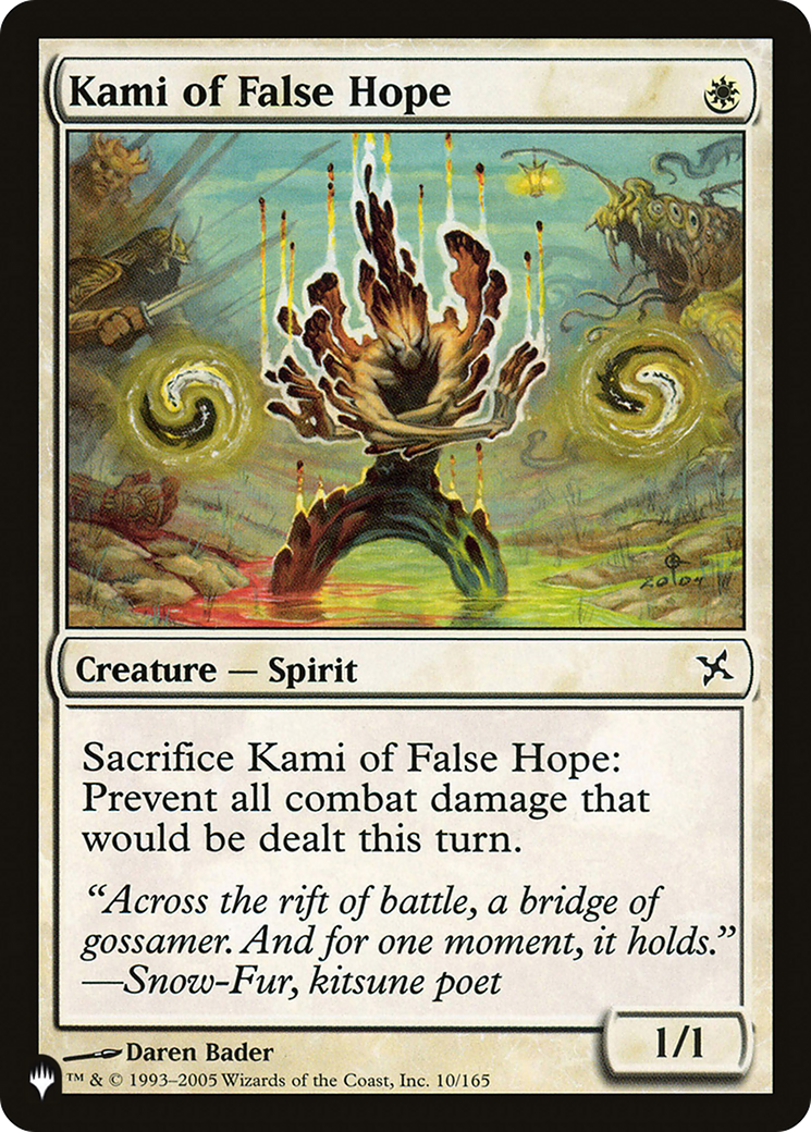 Kami of False Hope [The List] | I Want That Stuff Brandon