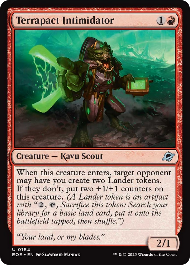 Terrapact Intimidator [Edge of Eternities] | I Want That Stuff Brandon