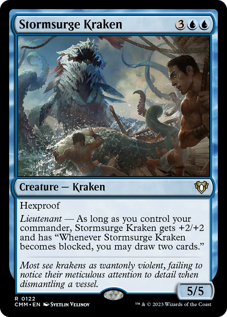 Stormsurge Kraken [Commander Masters] | I Want That Stuff Brandon