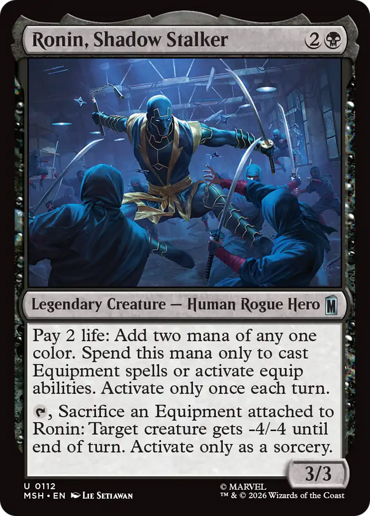 Ronin, Shadow Stalker [Marvel Super Heroes] | I Want That Stuff Brandon