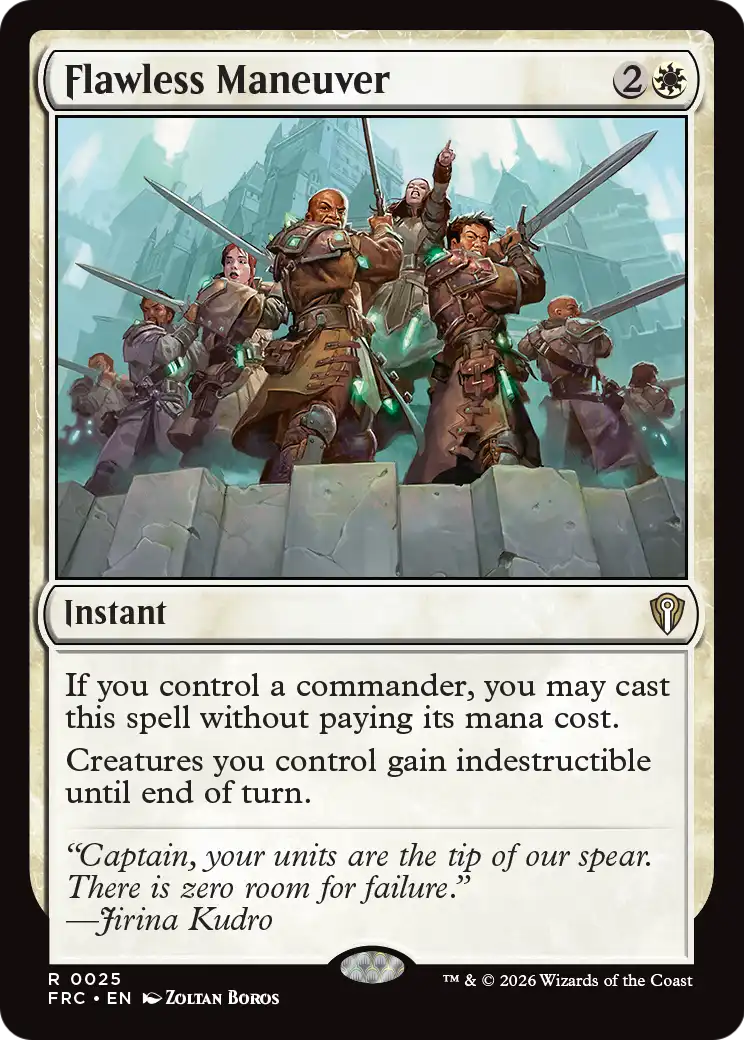 Flawless Maneuver [Reality Fracture Commander] | I Want That Stuff Brandon
