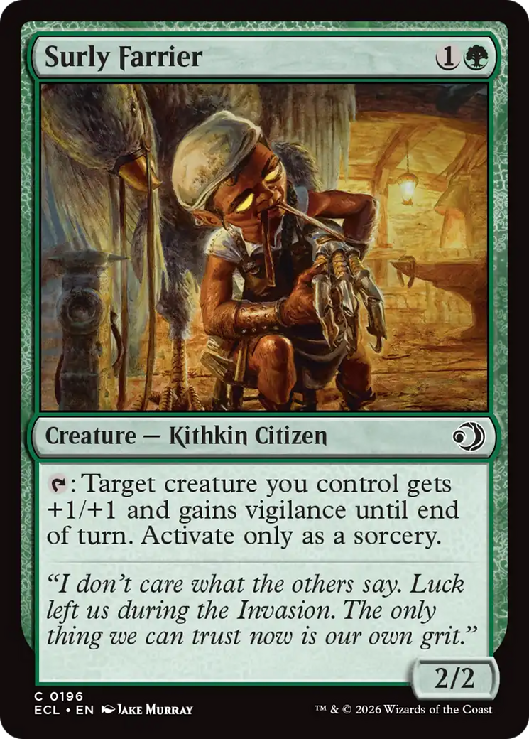 Surly Farrier [Lorwyn Eclipsed] | I Want That Stuff Brandon