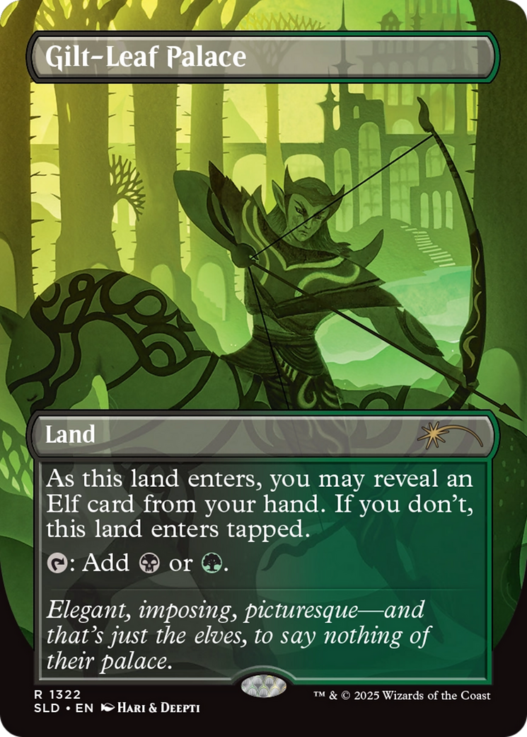 Gilt-Leaf Palace (Rainbow Foil) [Secret Lair Drop Series] | I Want That Stuff Brandon