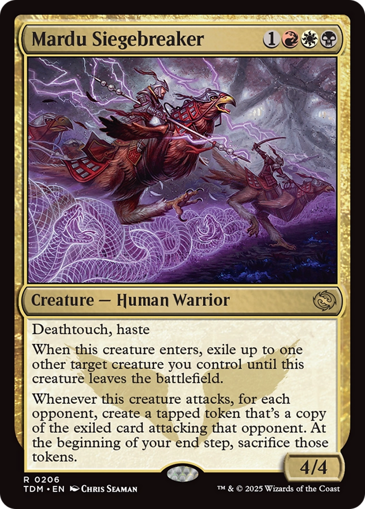 Mardu Siegebreaker [Tarkir: Dragonstorm] | I Want That Stuff Brandon