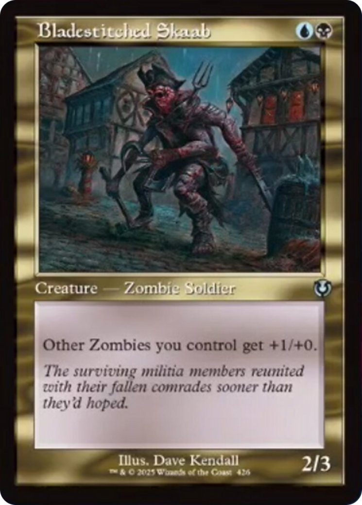 Bladestitched Skaab (Retro Frame) [Innistrad Remastered] | I Want That Stuff Brandon