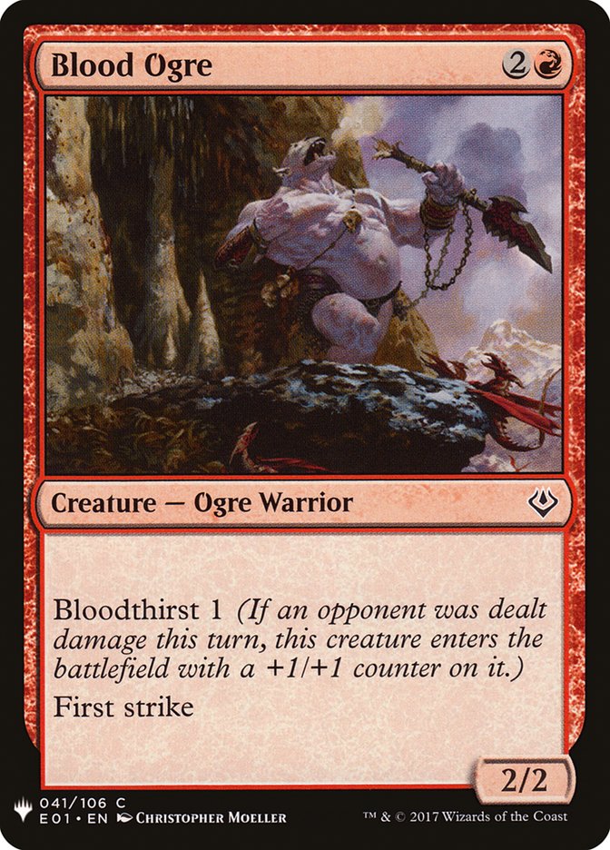 Blood Ogre [Mystery Booster] | I Want That Stuff Brandon