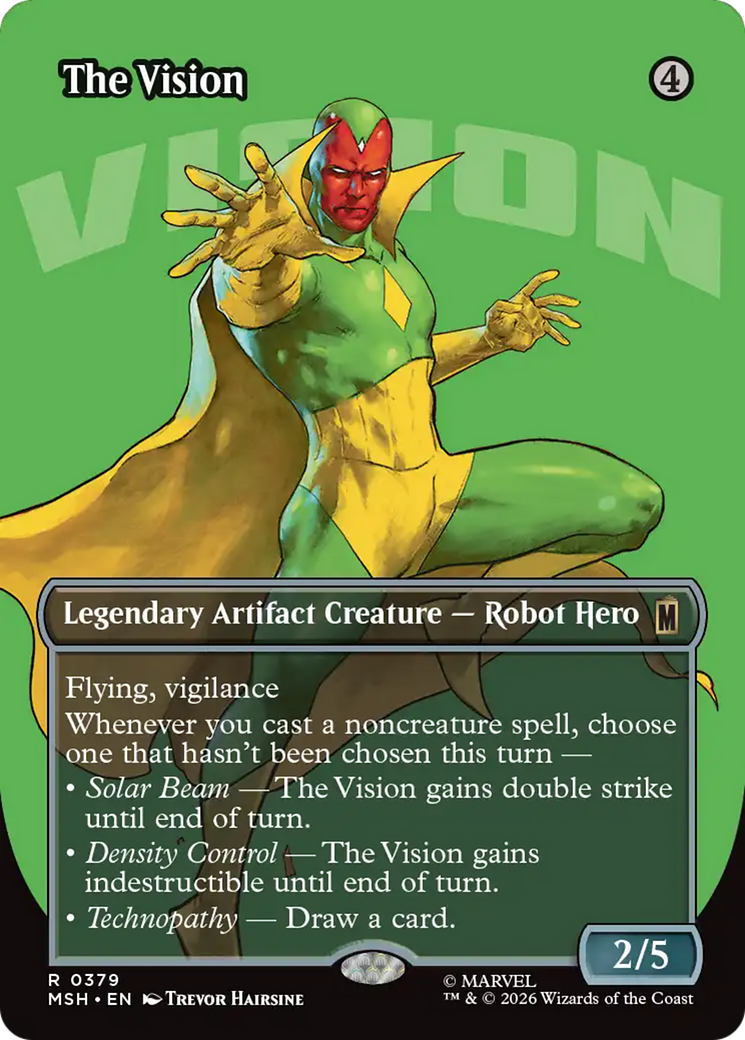 The Vision (Borderless) [Marvel Super Heroes] | I Want That Stuff Brandon