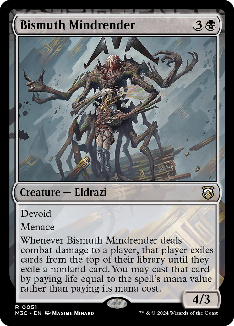 Bismuth Mindrender (Ripple Foil) [Modern Horizons 3 Commander] | I Want That Stuff Brandon