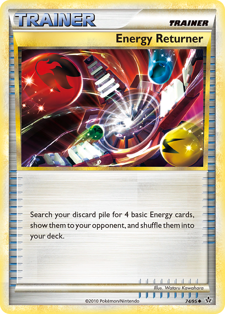 Energy Returner (74/95) [HeartGold & SoulSilver: Unleashed] | I Want That Stuff Brandon