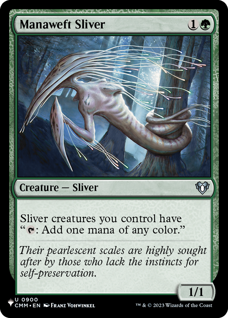 Manaweft Sliver (CMM) [The List] | I Want That Stuff Brandon