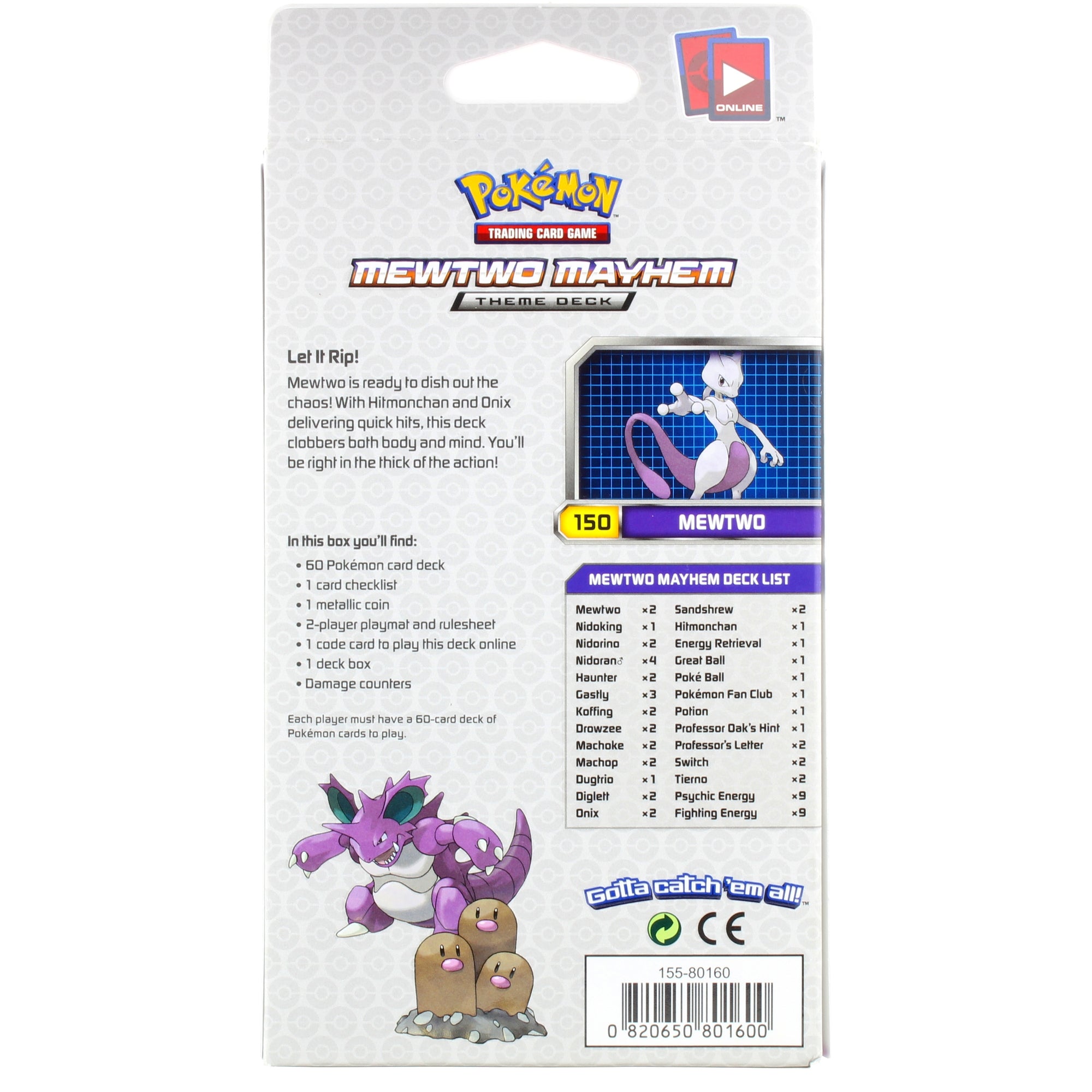 XY: Evolutions - Theme Deck (Mewtwo Mayhem) | I Want That Stuff Brandon