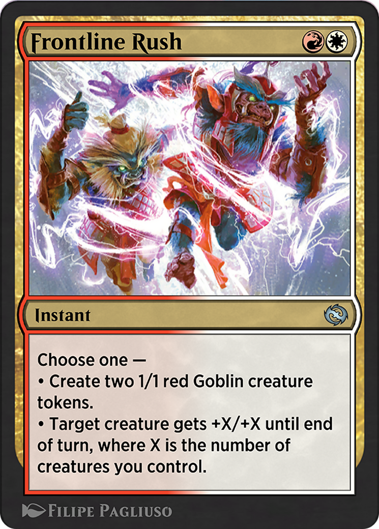 Frontline Rush [Tarkir: Dragonstorm] | I Want That Stuff Brandon