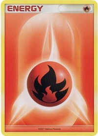 Fire Energy (2007 Unnumbered D P Style) [League & Championship Cards] | I Want That Stuff Brandon