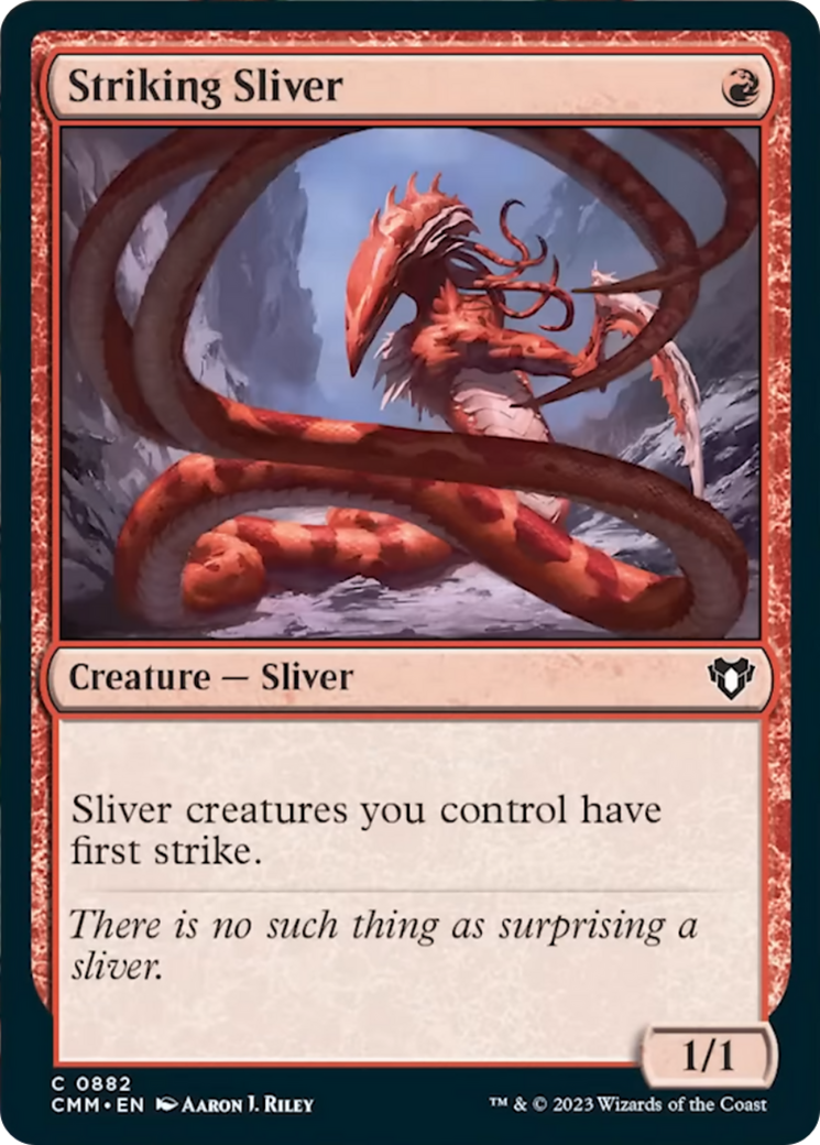 Striking Sliver [Commander Masters] | I Want That Stuff Brandon