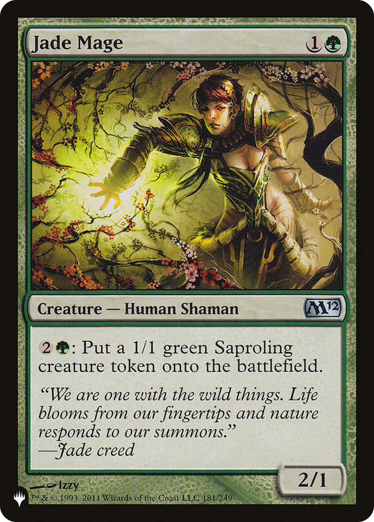 Jade Mage [The List Reprints] | I Want That Stuff Brandon