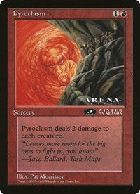 Pyroclasm (Oversized) [Oversize Cards] | I Want That Stuff Brandon