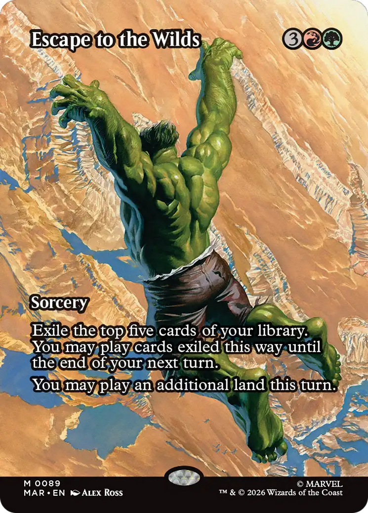 Escape to the Wilds (Borderless) [Marvel Universe: Eternal-Legal] | I Want That Stuff Brandon