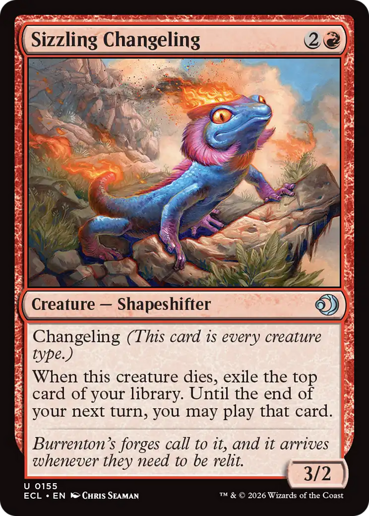Sizzling Changeling [Lorwyn Eclipsed] | I Want That Stuff Brandon