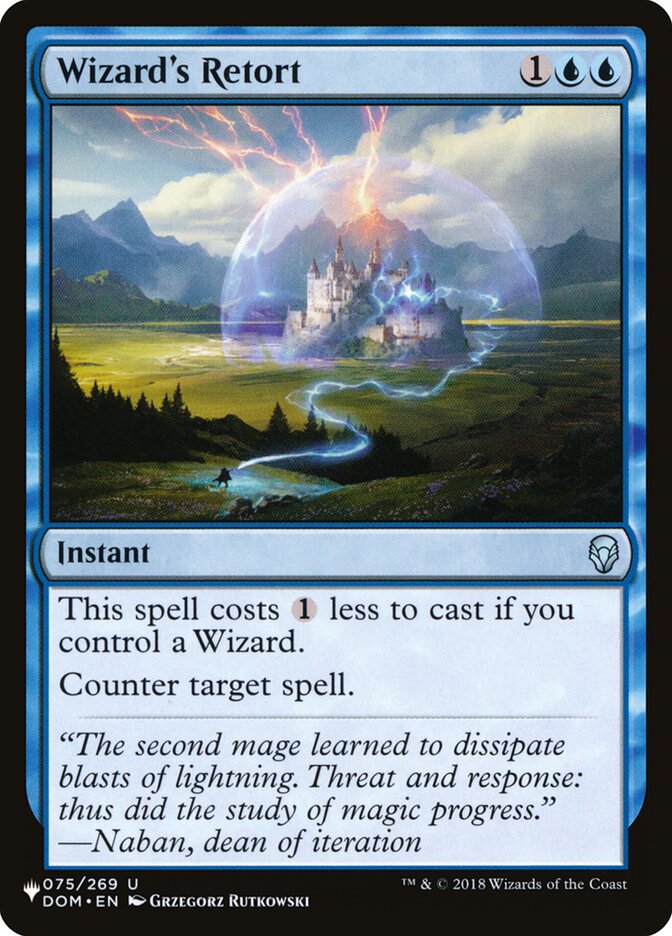 Wizard's Retort [The List] | I Want That Stuff Brandon