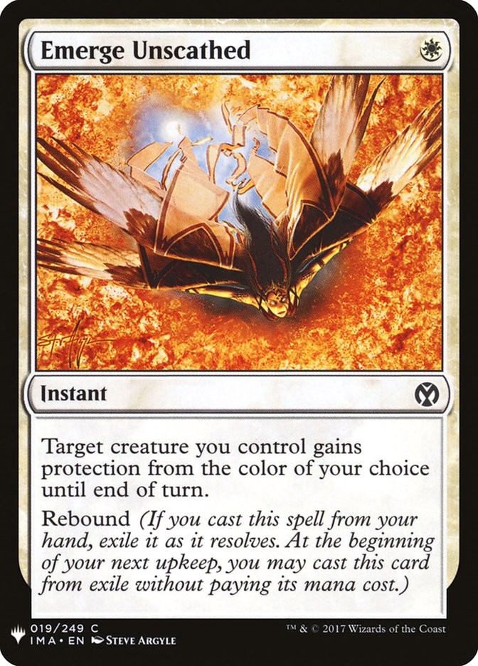 Emerge Unscathed [Mystery Booster] | I Want That Stuff Brandon