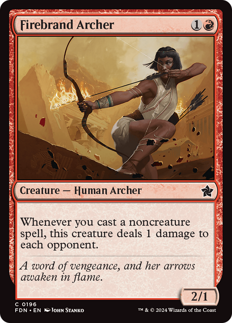 Firebrand Archer [Foundations] | I Want That Stuff Brandon