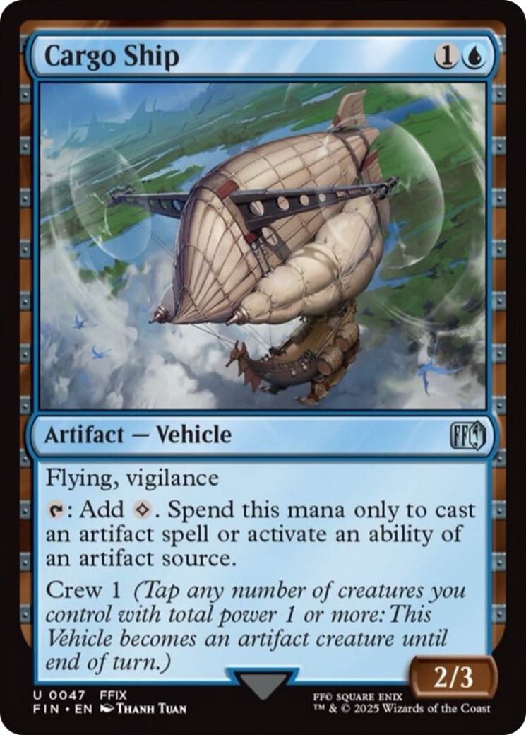 Cargo Ship [FINAL FANTASY] | I Want That Stuff Brandon