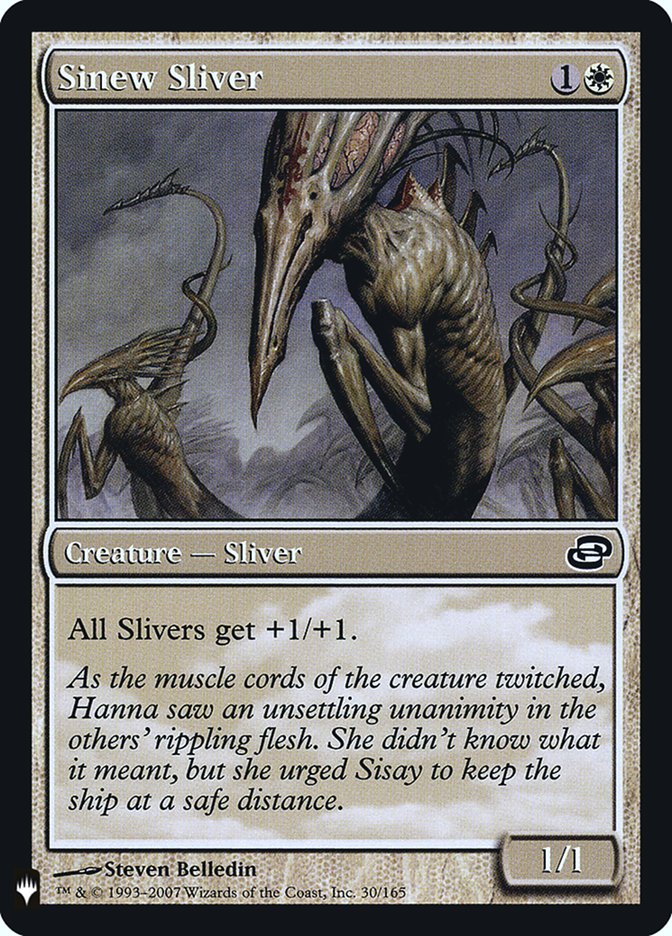 Sinew Sliver [Mystery Booster] | I Want That Stuff Brandon