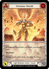 Wartune Herald (Blue Extended Art) [FAB037] (Promo)  Rainbow Foil | I Want That Stuff Brandon