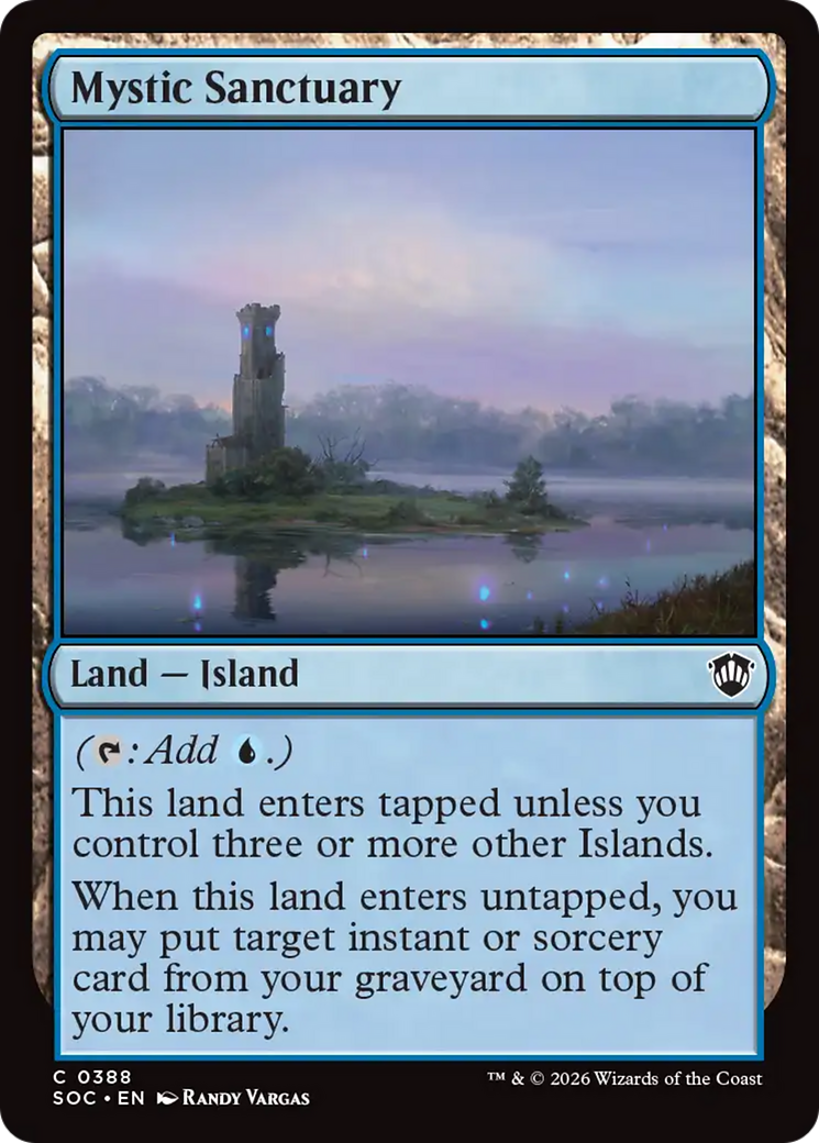 Mystic Sanctuary [Secrets of Strixhaven Commander] | I Want That Stuff Brandon
