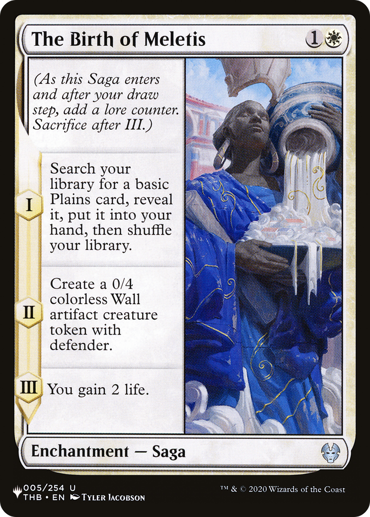 The Birth of Meletis [The List Reprints] | I Want That Stuff Brandon