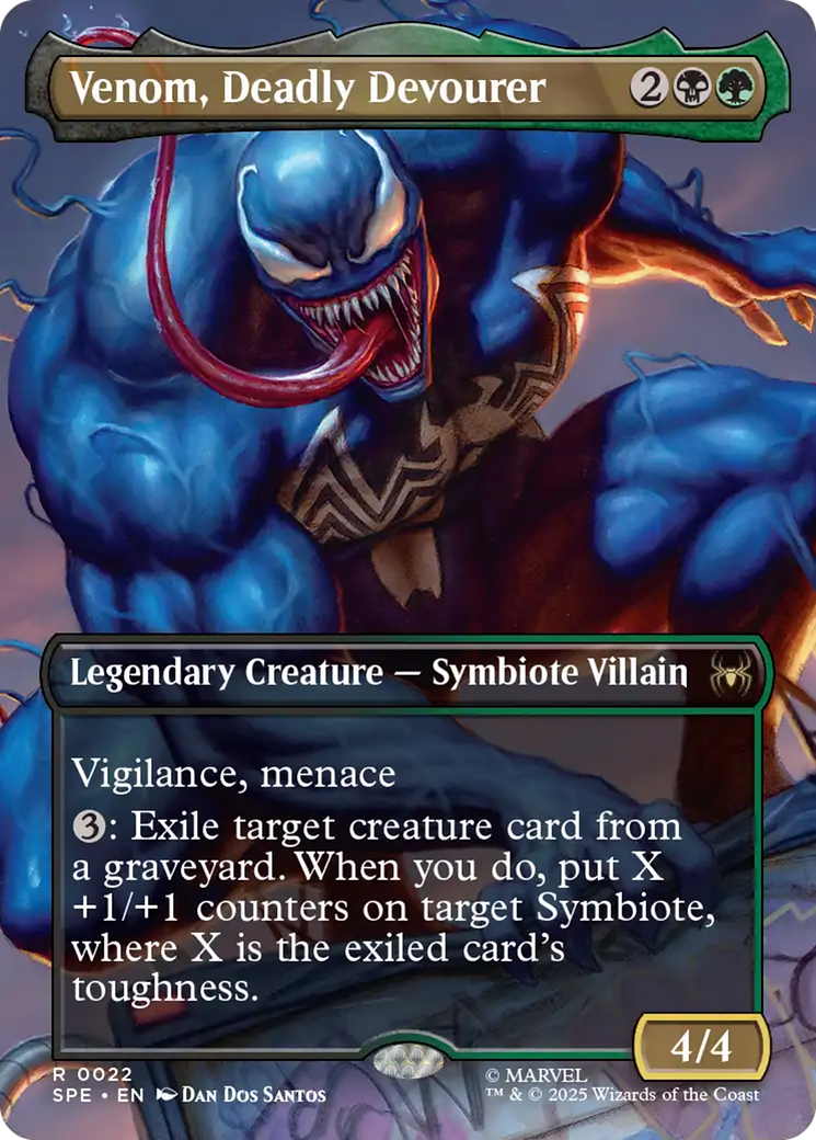 Venom, Deadly Devourer (Borderless) [Marvel's Spider-Man: Eternal-Legal] | I Want That Stuff Brandon