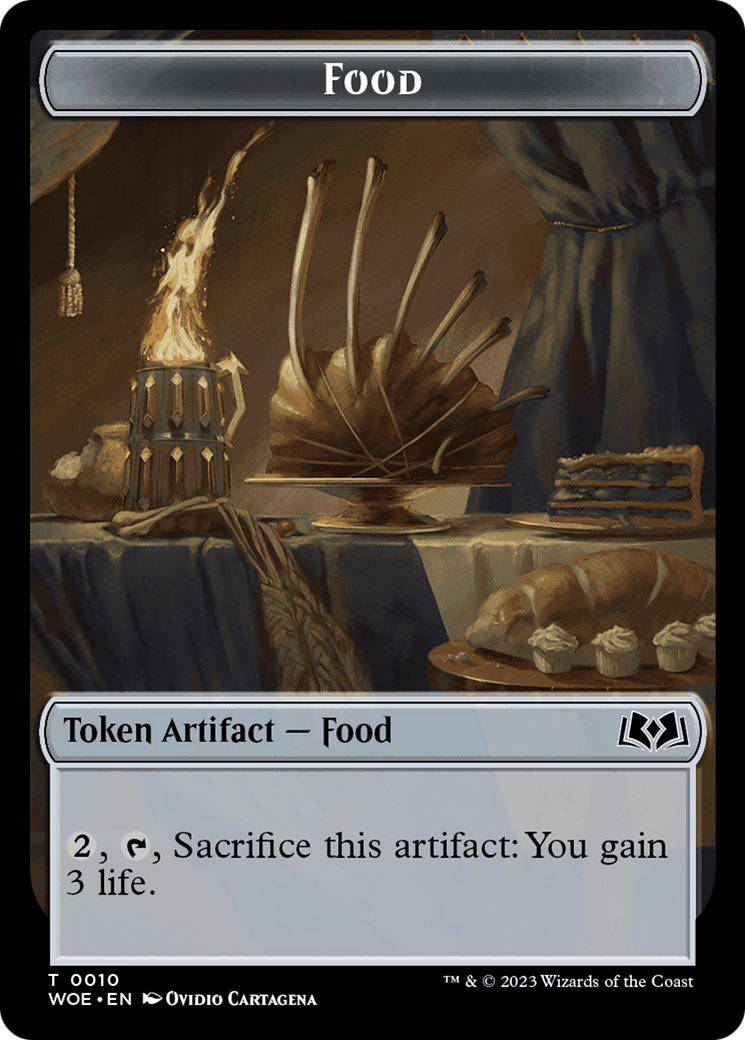 Mouse // Food (0010) Double-Sided Token [Wilds of Eldraine Tokens] | I Want That Stuff Brandon