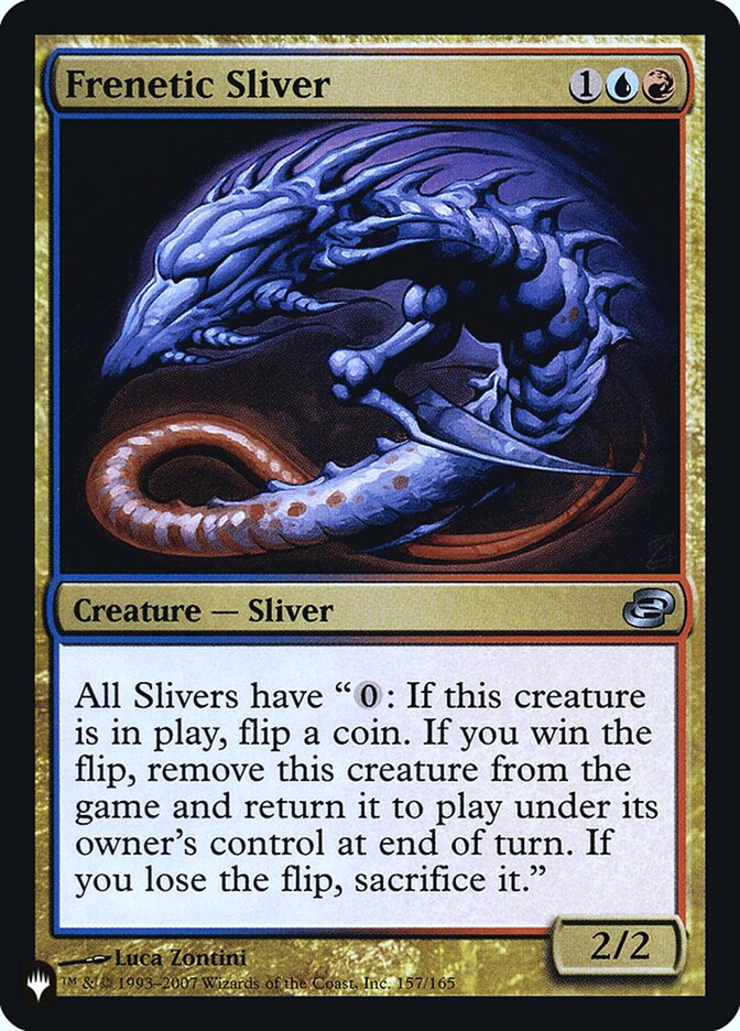Frenetic Sliver [Secret Lair: Heads I Win, Tails You Lose] | I Want That Stuff Brandon